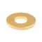 Prime-Line Flat Washer, For Screw Size #6 , Brass Brass Finish, 100 PK 9079571 - alternate 1